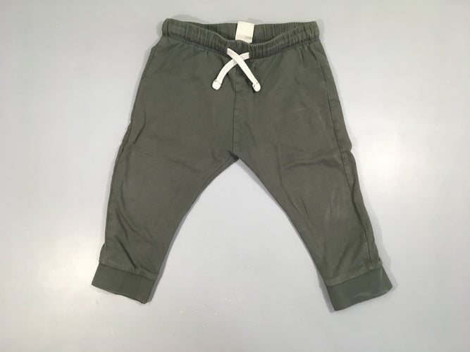 Pantalon de training vert-Traces usure bord bas jambe G, moins cher chez Petit Kiwi