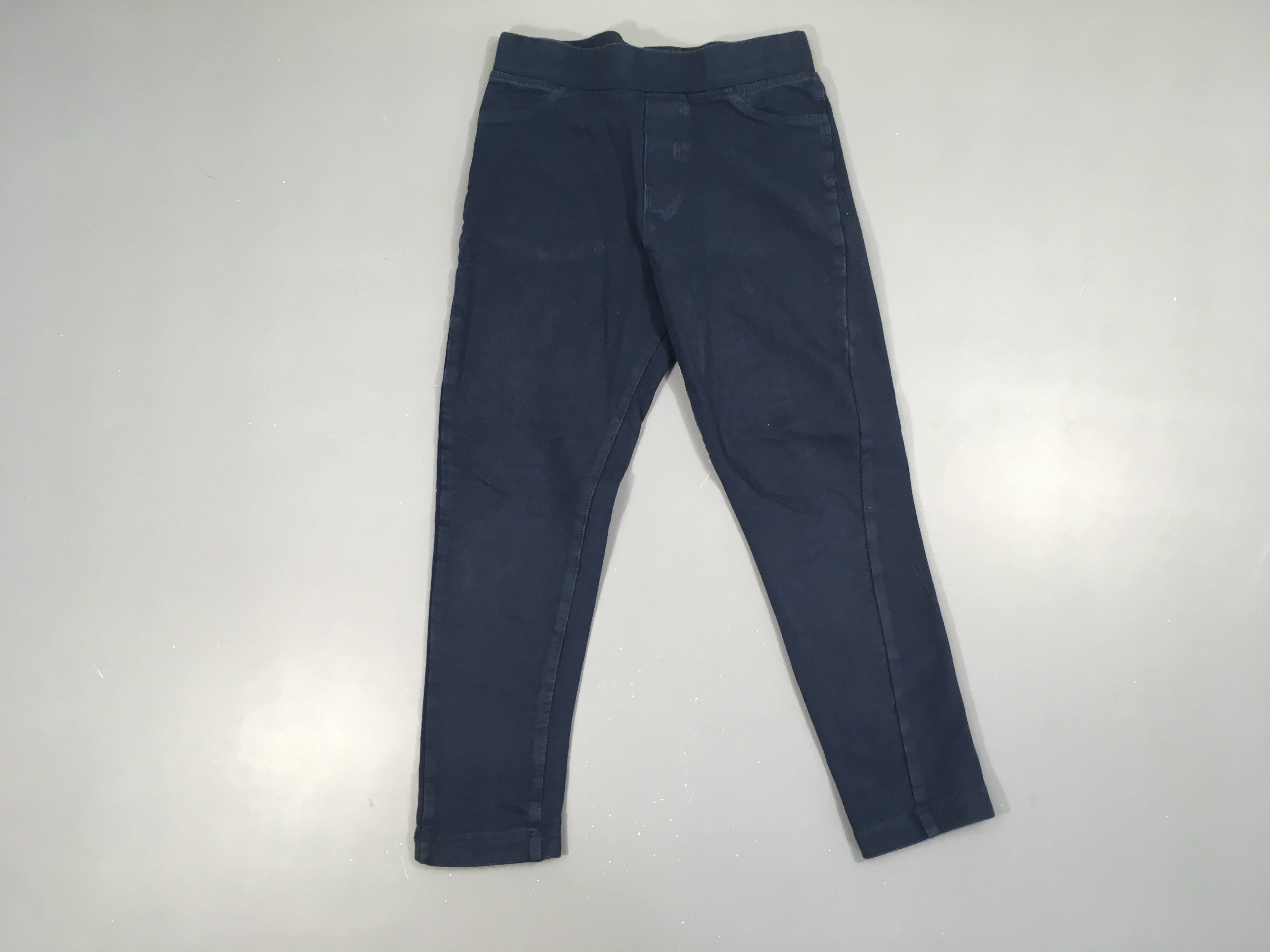 Tregging bleu foncé