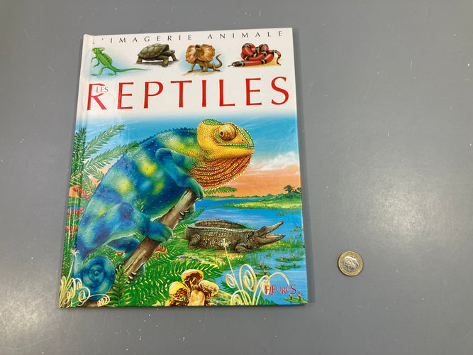 L'imagerie animale-Les reptiles, moins cher chez Petit Kiwi