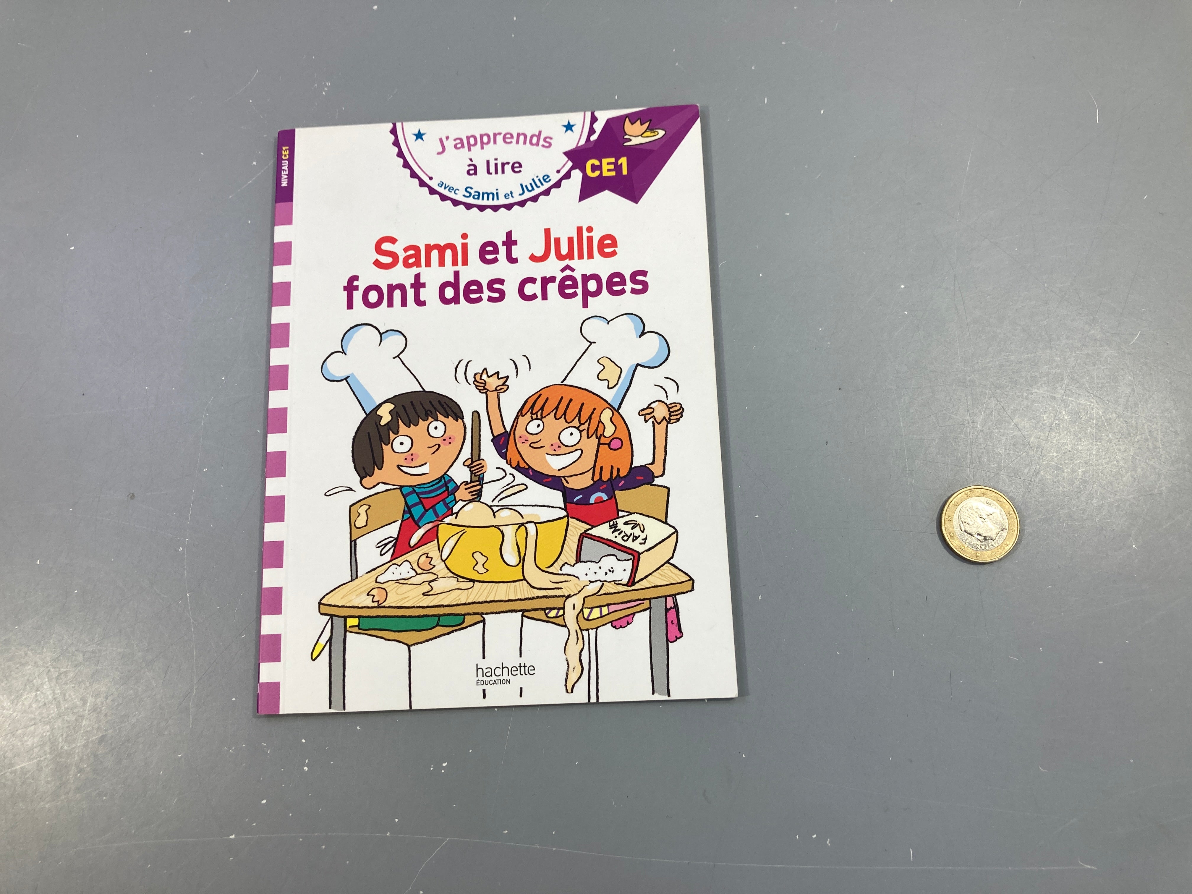 Sami et Julie font des crêpes Ce1-J'apprends à lire