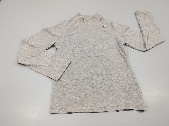 Sous-vêtement thermique  gris clair flammé "Wed'ze", moins cher chez Petit Kiwi