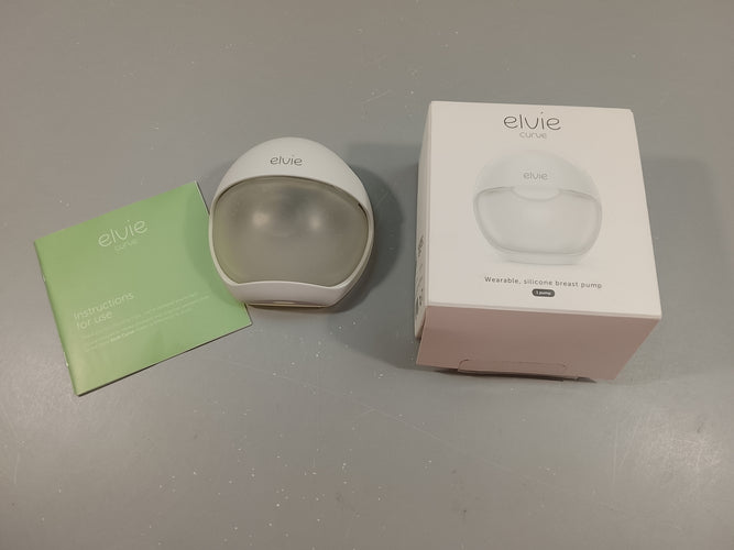 Tire lait manuel portable Elvie curve+ manuel, moins cher chez Petit Kiwi