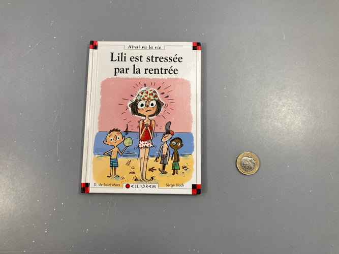 Lili est stressée par la rentrée, moins cher chez Petit Kiwi