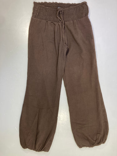 Pantalon boule brun (Cassis), moins cher chez Petit Kiwi