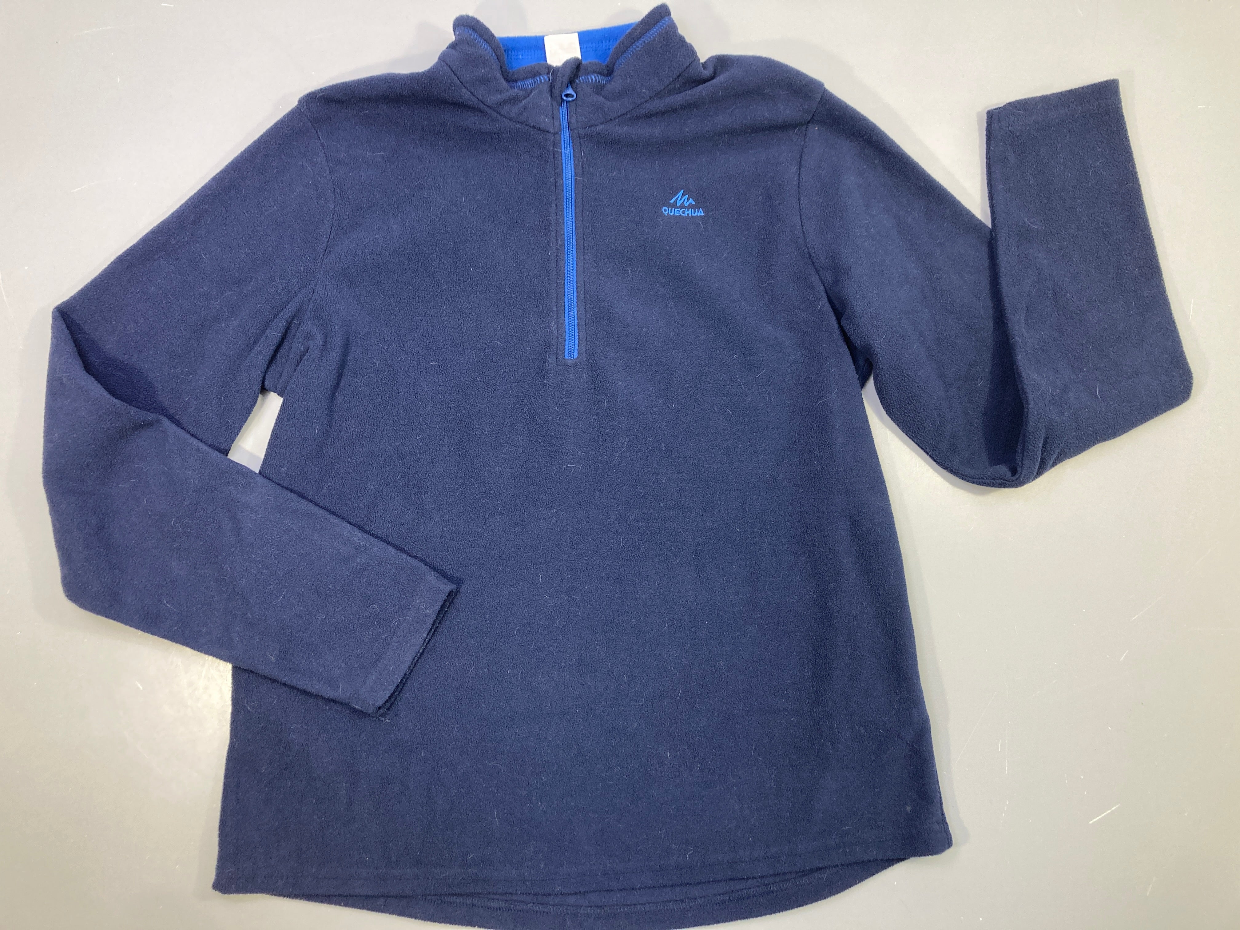 Polar col zippé bleu foncé