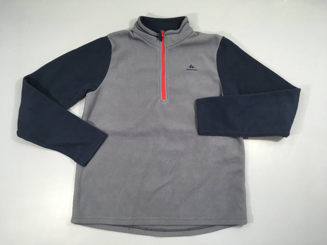Polar col camionneur gris/bleu foncé, moins cher chez Petit Kiwi