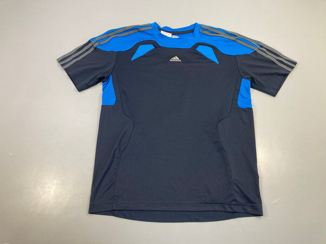 T-shirt m.c de sport bleu foncé-bleu Adidas, moins cher chez Petit Kiwi