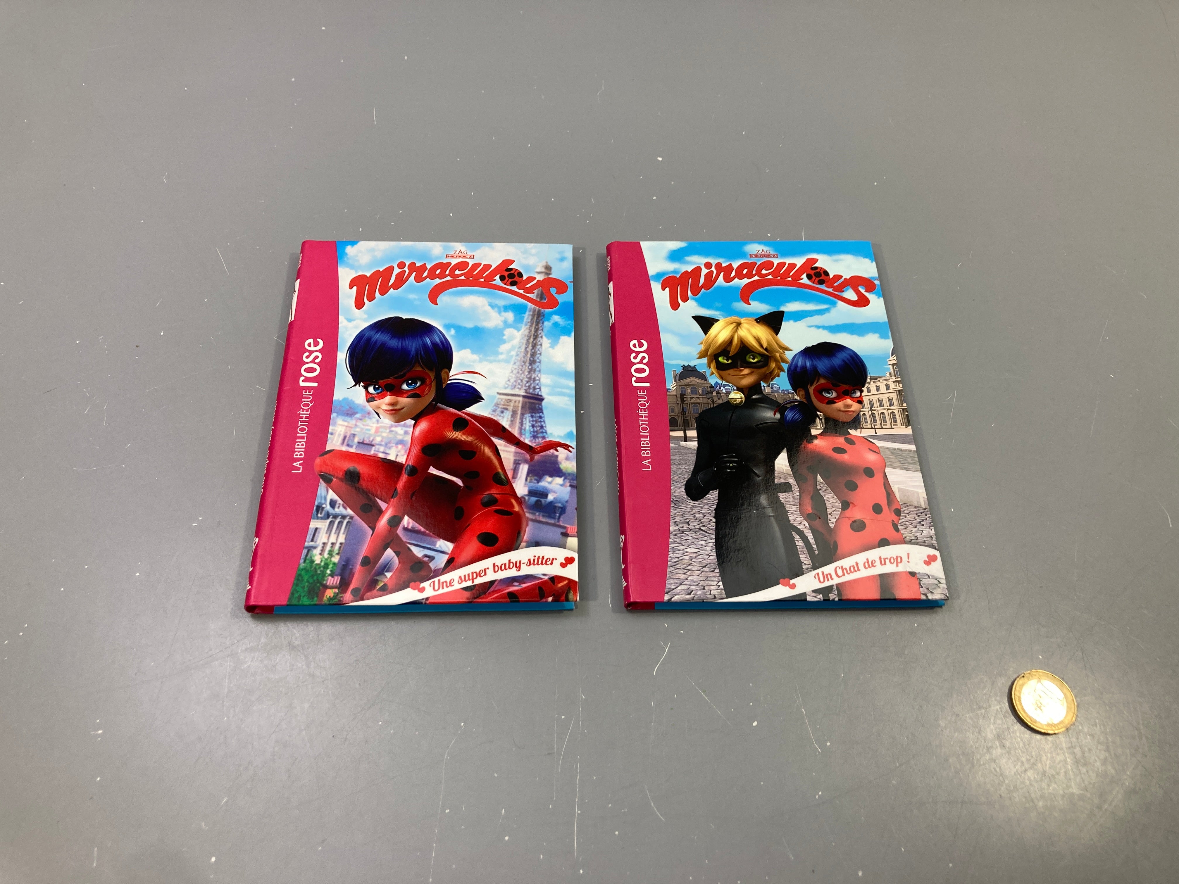 2 livres Miraculous-Une super baby-sitter/Un chat de trop
