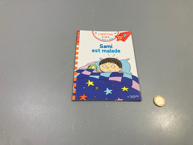 J'apprends à lire-Sami est malade Début Cp, moins cher chez Petit Kiwi