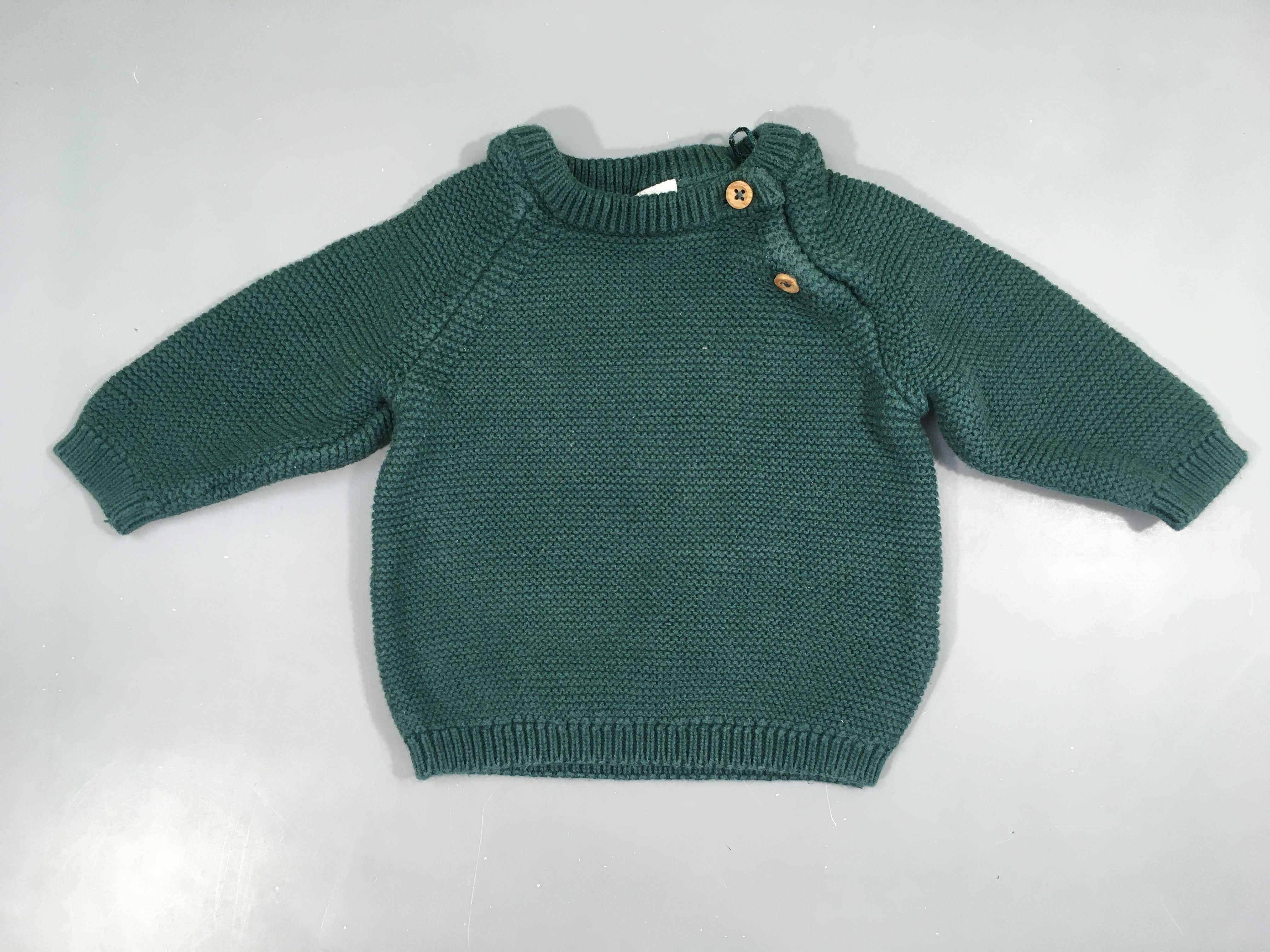 Pull vert foncé