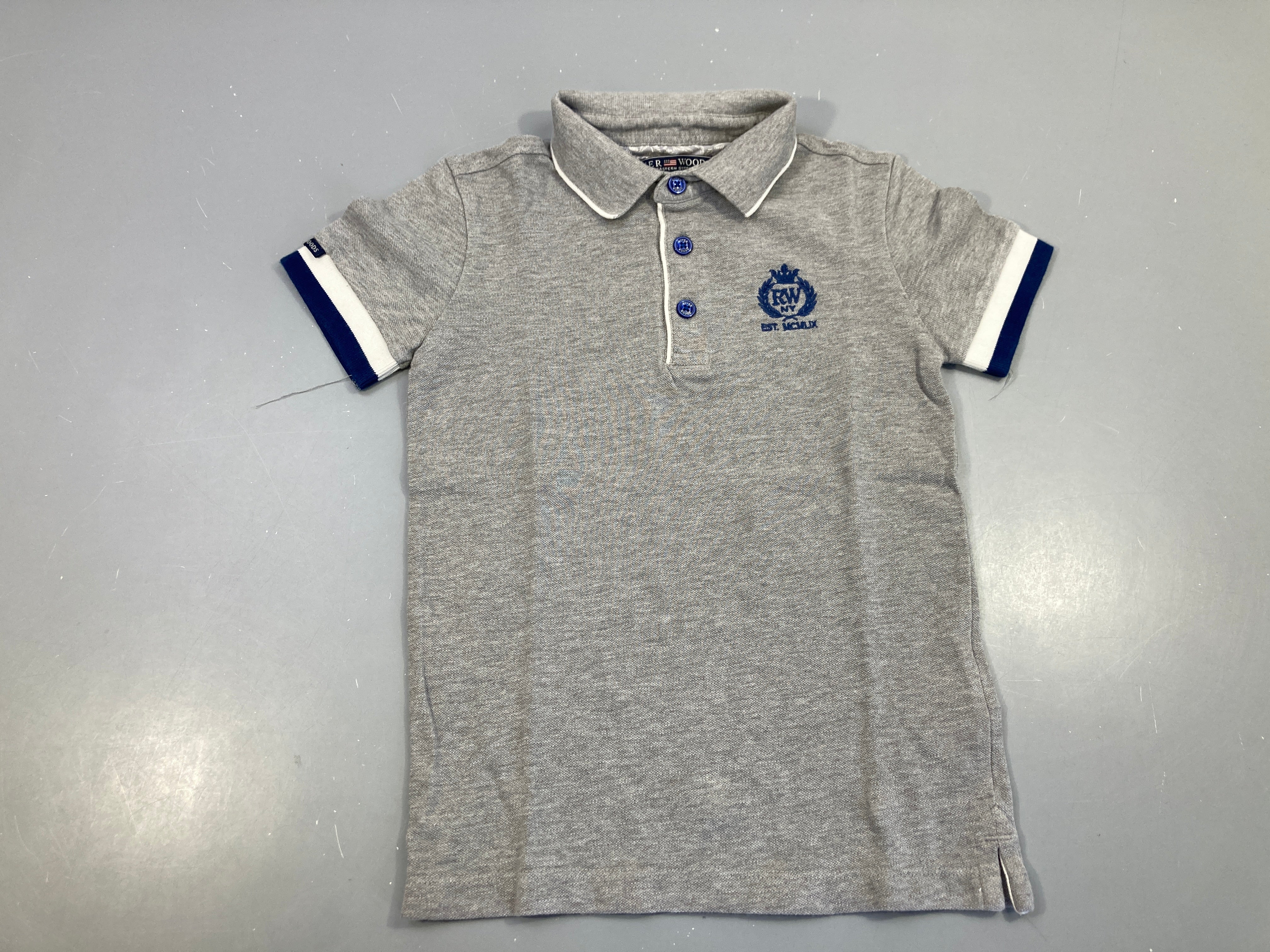 Polo m.c gris RW