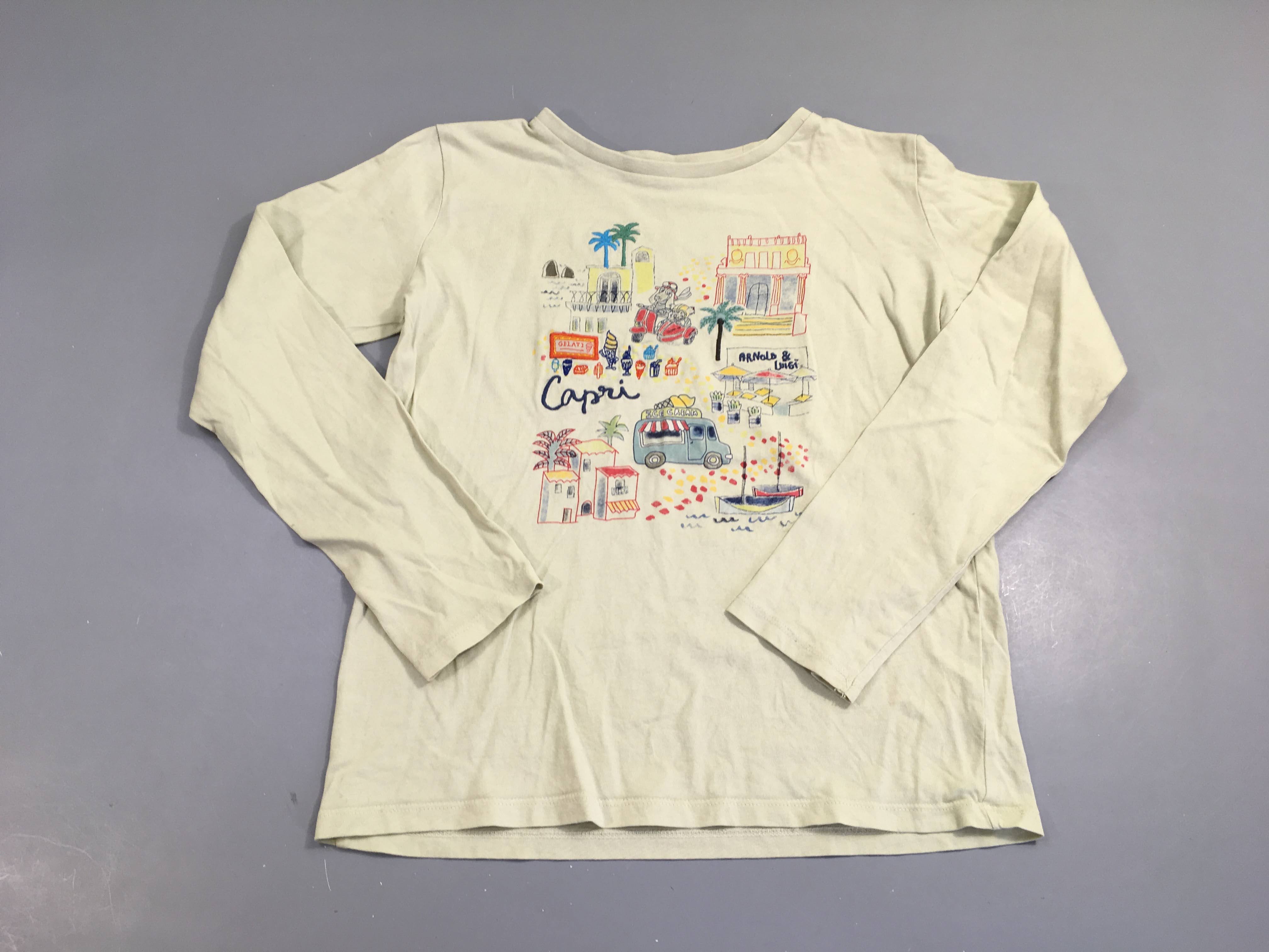 T-shirt m.l jaune Capri