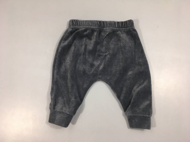Pantalon velours bleu foncé, moins cher chez Petit Kiwi