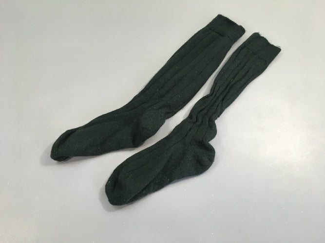 Paire de chaussettes verte, moins cher chez Petit Kiwi