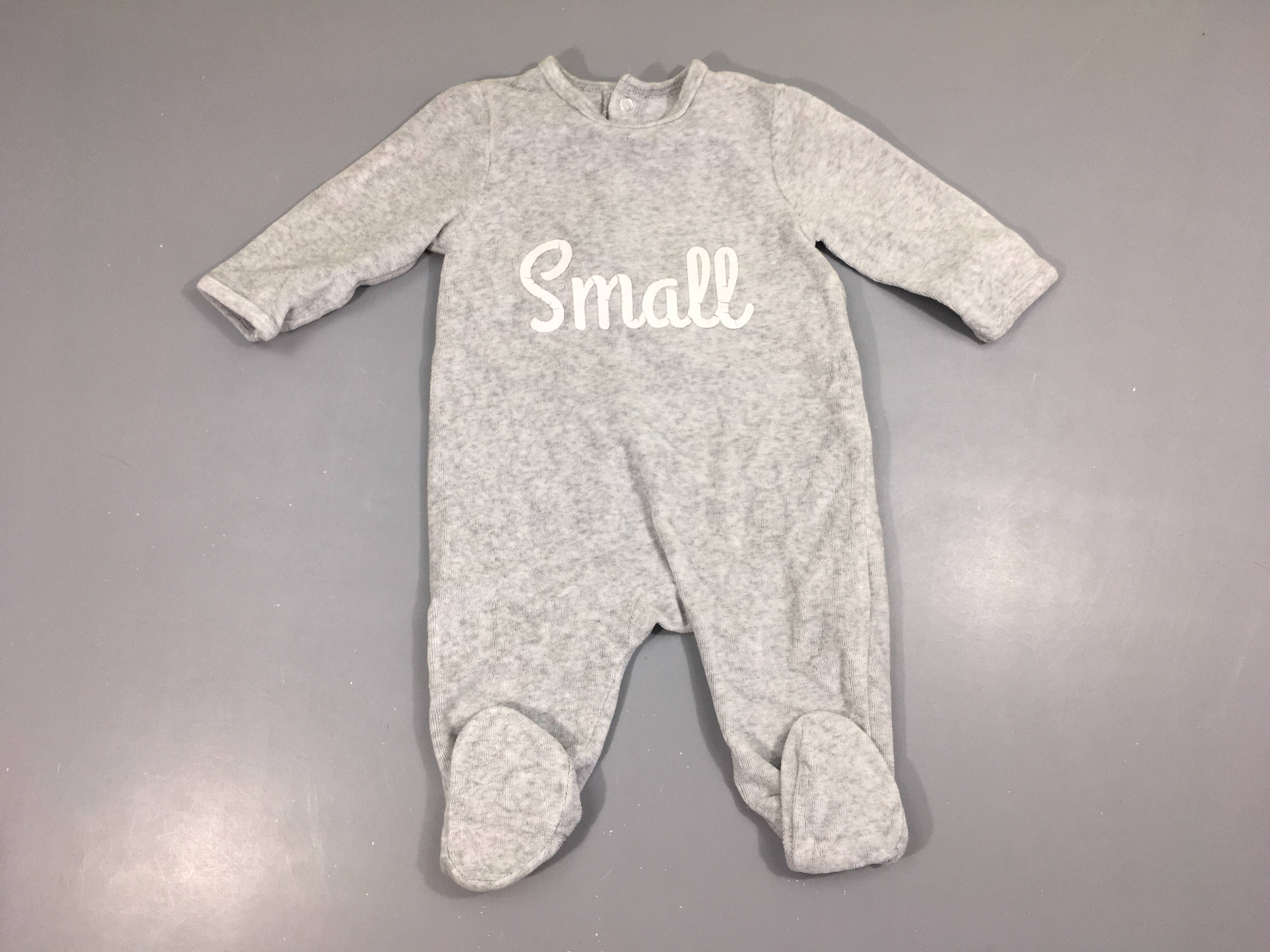 Pyjama velours gris s.mall