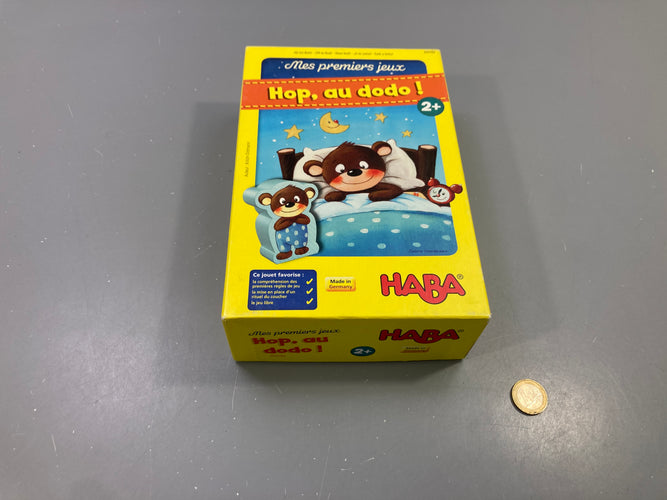 Jeu Hop, au dodo !, Mes premiers jeux, Haba, dès 2 ans, moins cher chez Petit Kiwi
