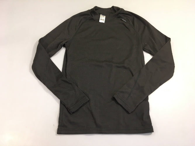 T-shirt m.l thermique noir, un peu bouloché, moins cher chez Petit Kiwi
