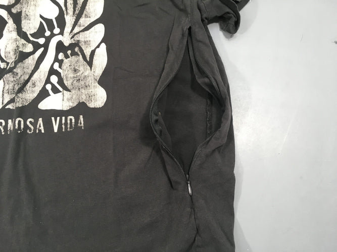 T-shirt m.l d'allaitement fleurs hermosa vida, moins cher chez Petit Kiwi