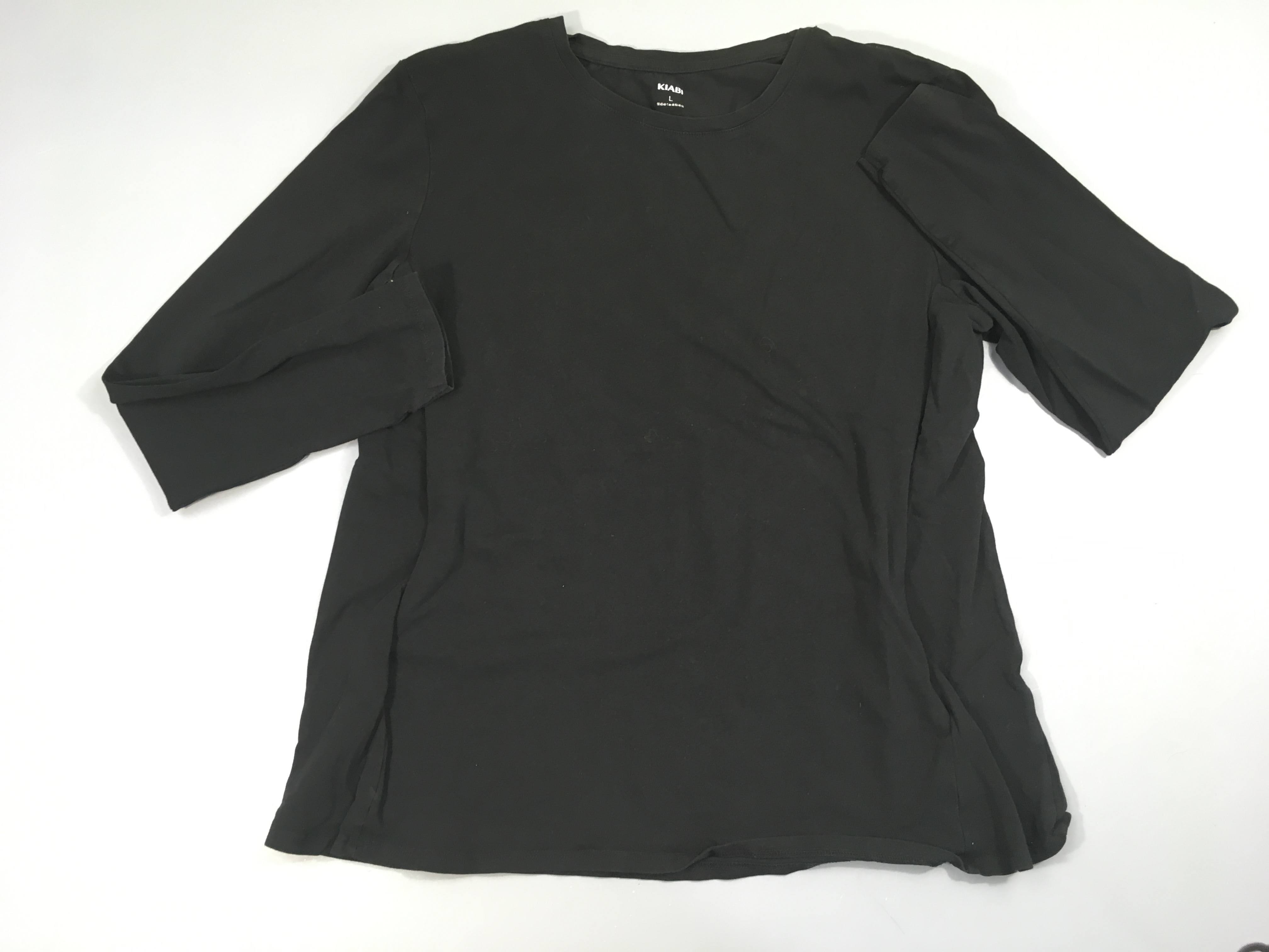 T-shirt m.l d'allaitement noir