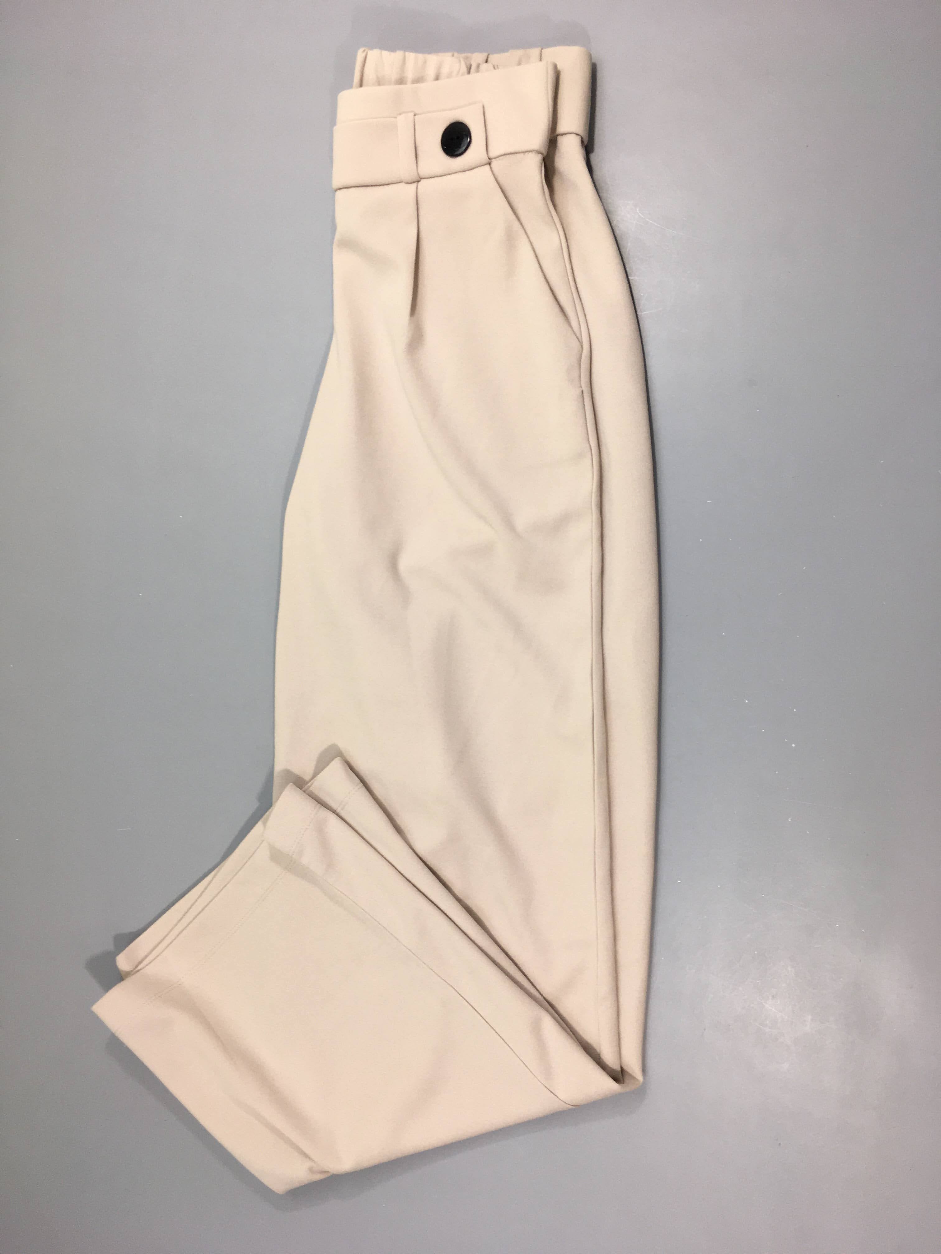 Pantalon beige à pince, 34, JDY