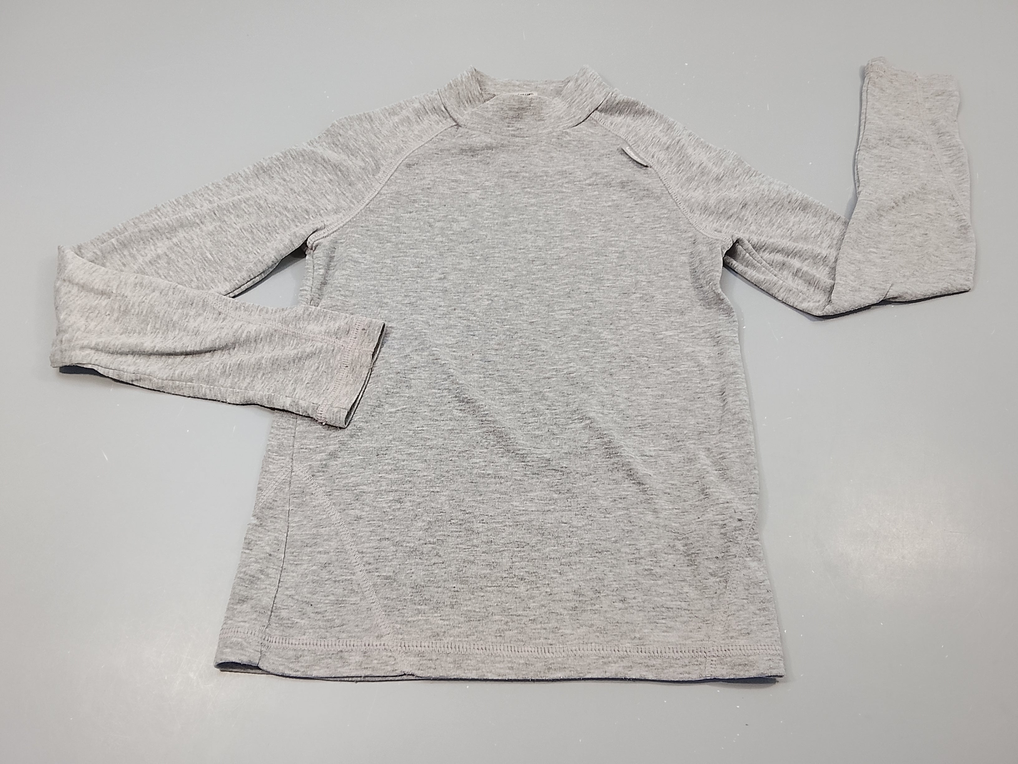 Sous-vêtement thermique  gris clair flammé 