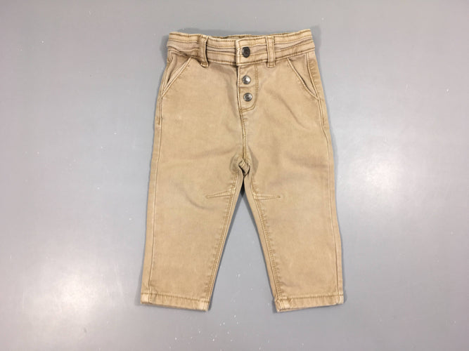 Pantalon chino beige, moins cher chez Petit Kiwi