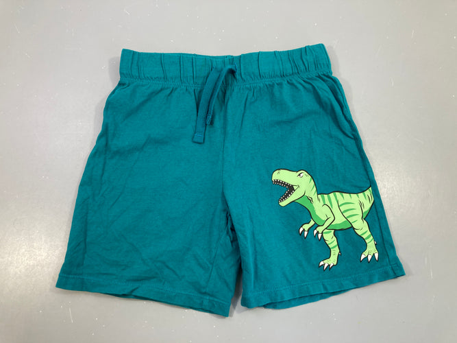 Bermuda jersey vert Dinosaure, moins cher chez Petit Kiwi