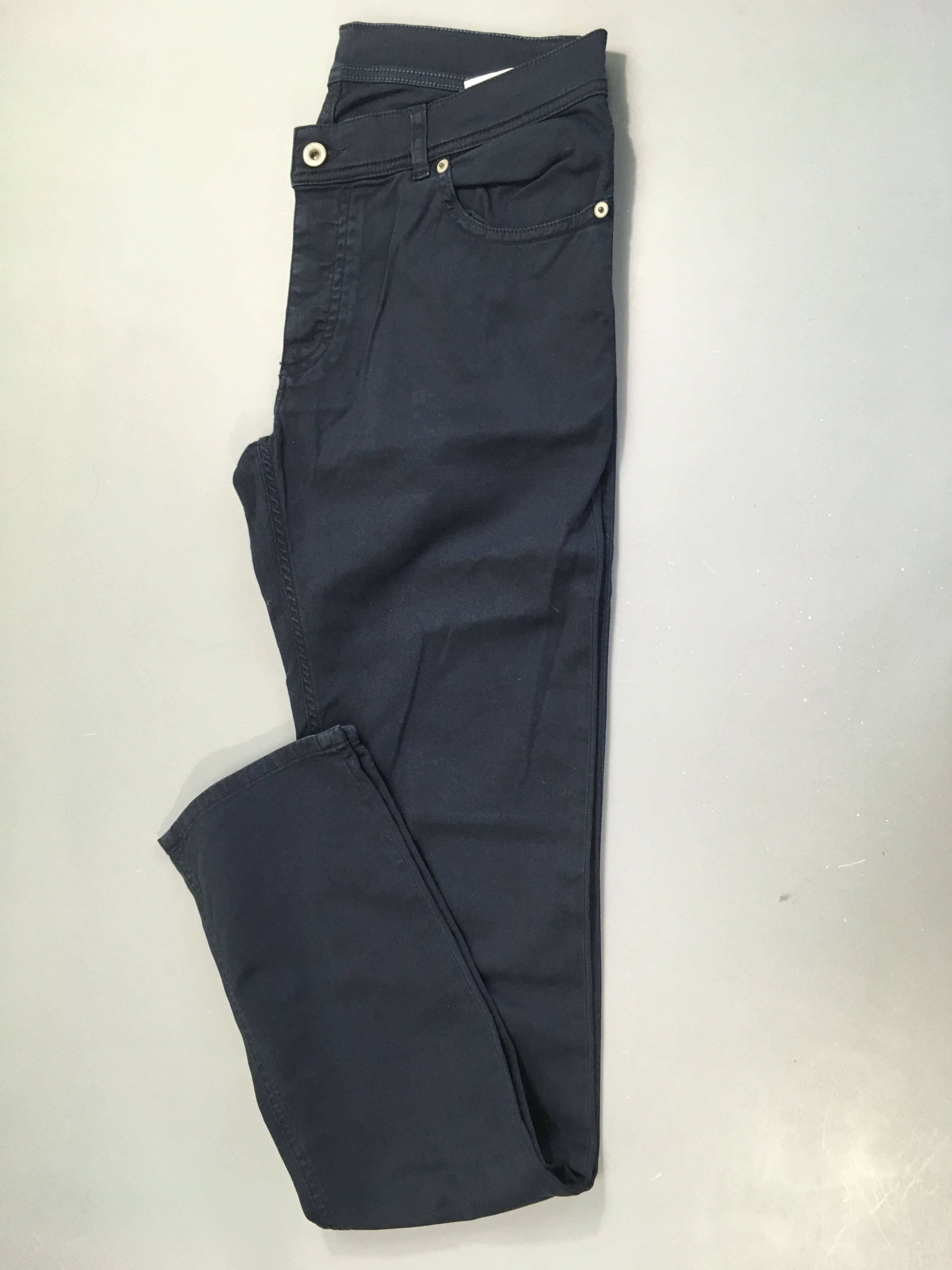 Pantalon bleu marine Bigotti, 29/34