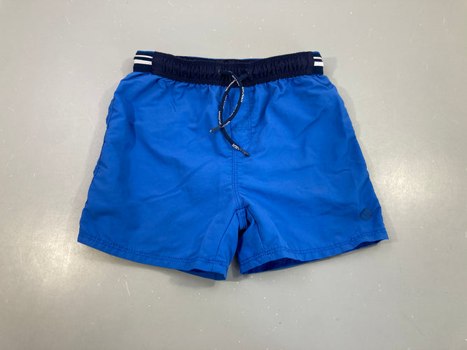 Maillot short bleu, moins cher chez Petit Kiwi