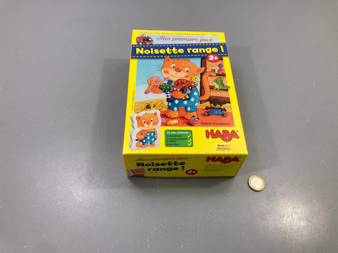 Jeu Noisette range !, Mes premiers jeux, dès 2 ans, moins cher chez Petit Kiwi