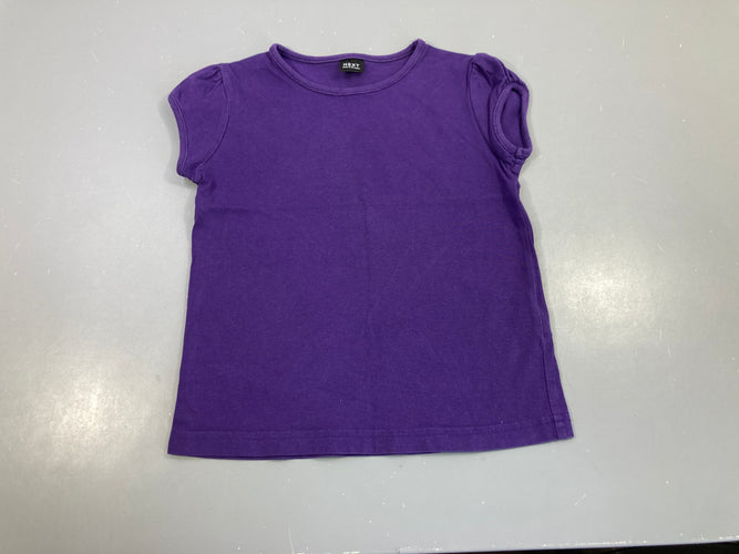T-shirt m.c mauve, moins cher chez Petit Kiwi