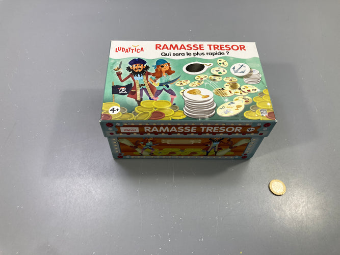 Jeu Ramasse Trésor, dès 4 ans, Ludattica, moins cher chez Petit Kiwi