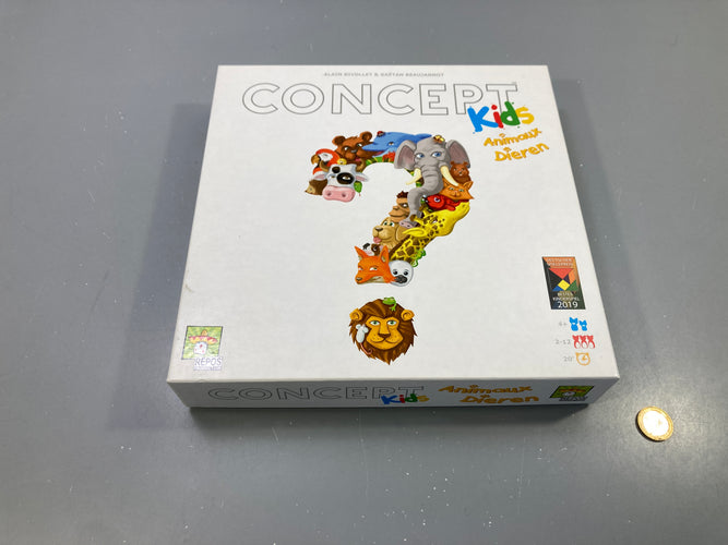 Jeu Concept Kids Animaux, 2-12 joueurs, dès 4 ans, Repos Production, moins cher chez Petit Kiwi