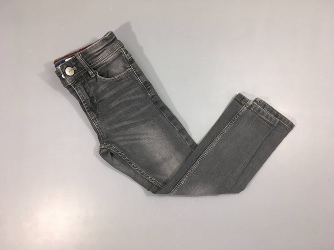 Jeans skinny gris, moins cher chez Petit Kiwi