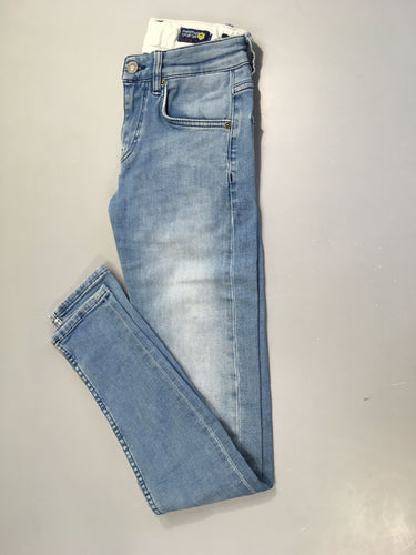 Jeans clair, Magic Denim, Freeman, moins cher chez Petit Kiwi