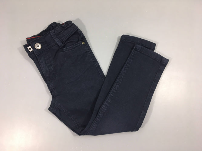 Pantalon bleu foncé, moins cher chez Petit Kiwi