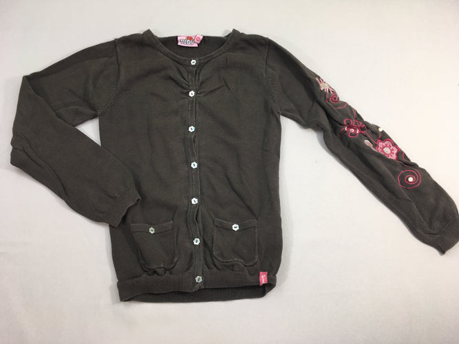 Gilet brun Plop, moins cher chez Petit Kiwi