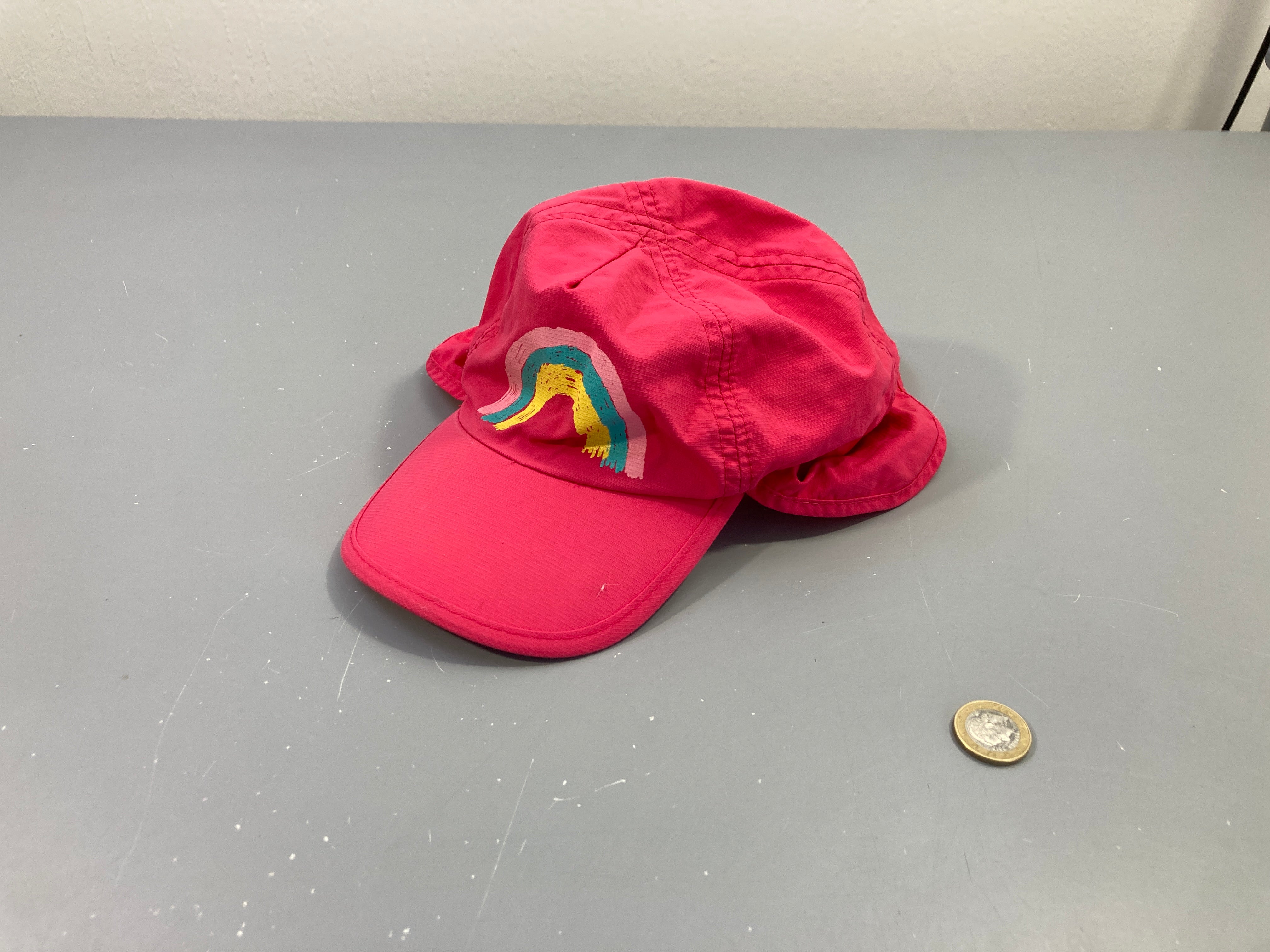 Casquette anti-uv rose, Olaian