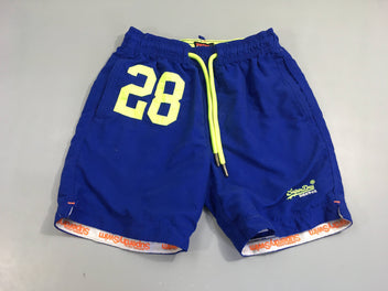 Maillot short bleu /anis 28