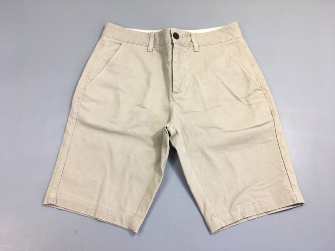 Bermuda chino beige, W28, Lyle & Scott, moins cher chez Petit Kiwi