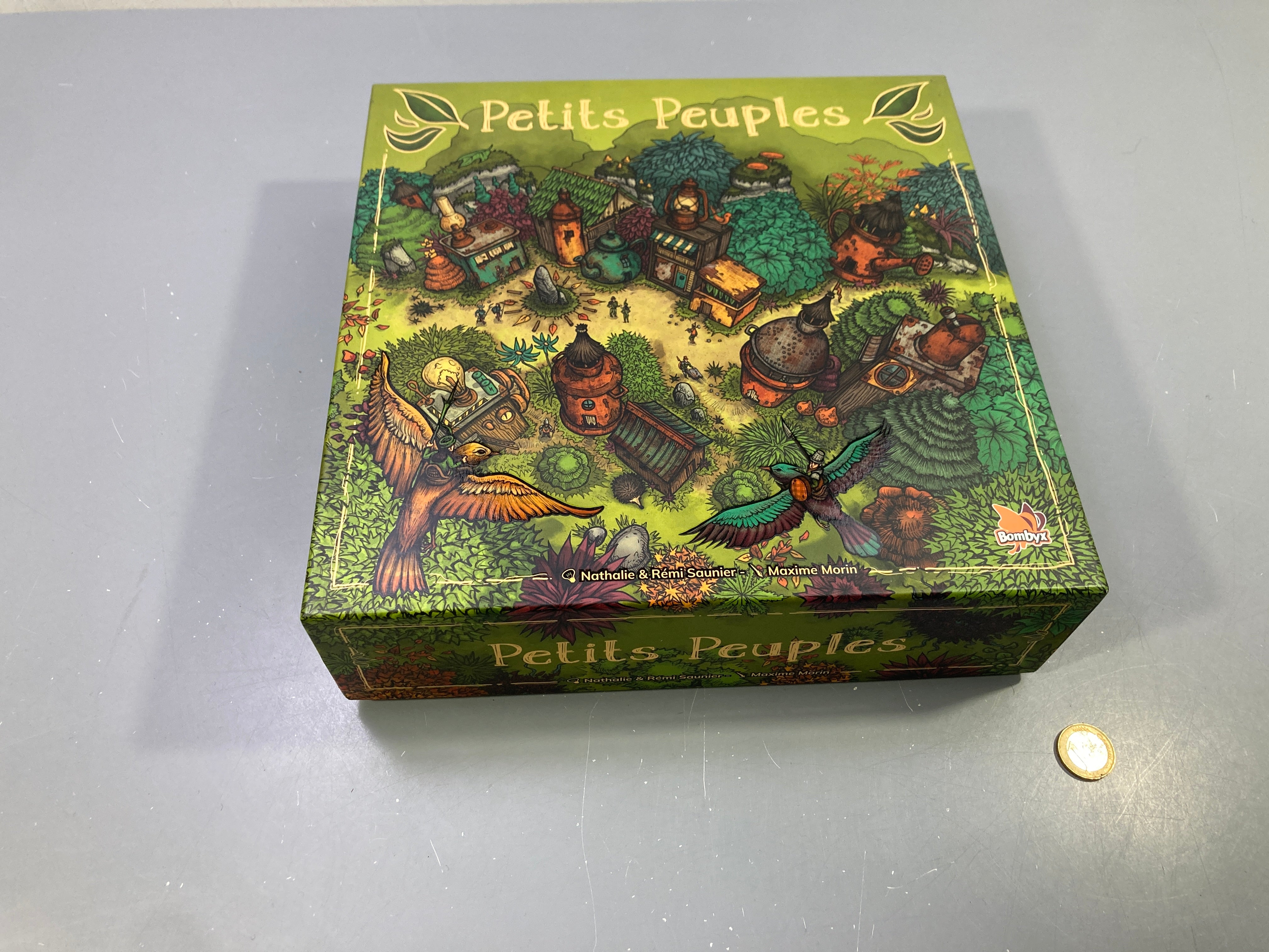 Jeu de société Petits Peuples, Nathalie & Rémi Saunier, Bombyx