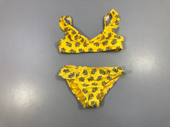 Bikini jaune coraux, moins cher chez Petit Kiwi