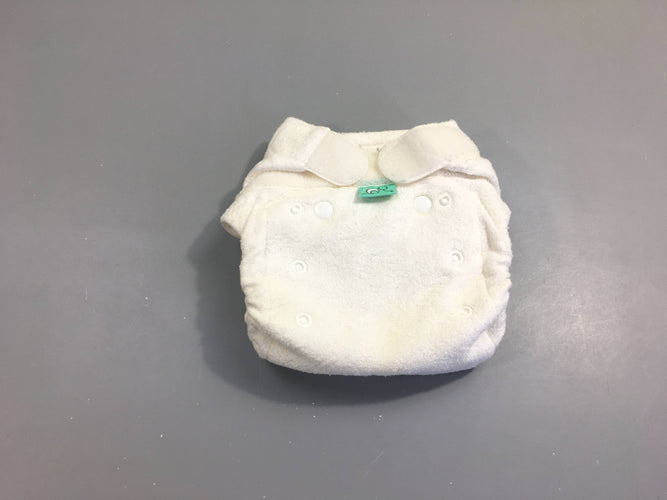 Couche lavable blanche Bamboozle Totsbots, taille 2, 4 à 18 kg, moins cher chez Petit Kiwi