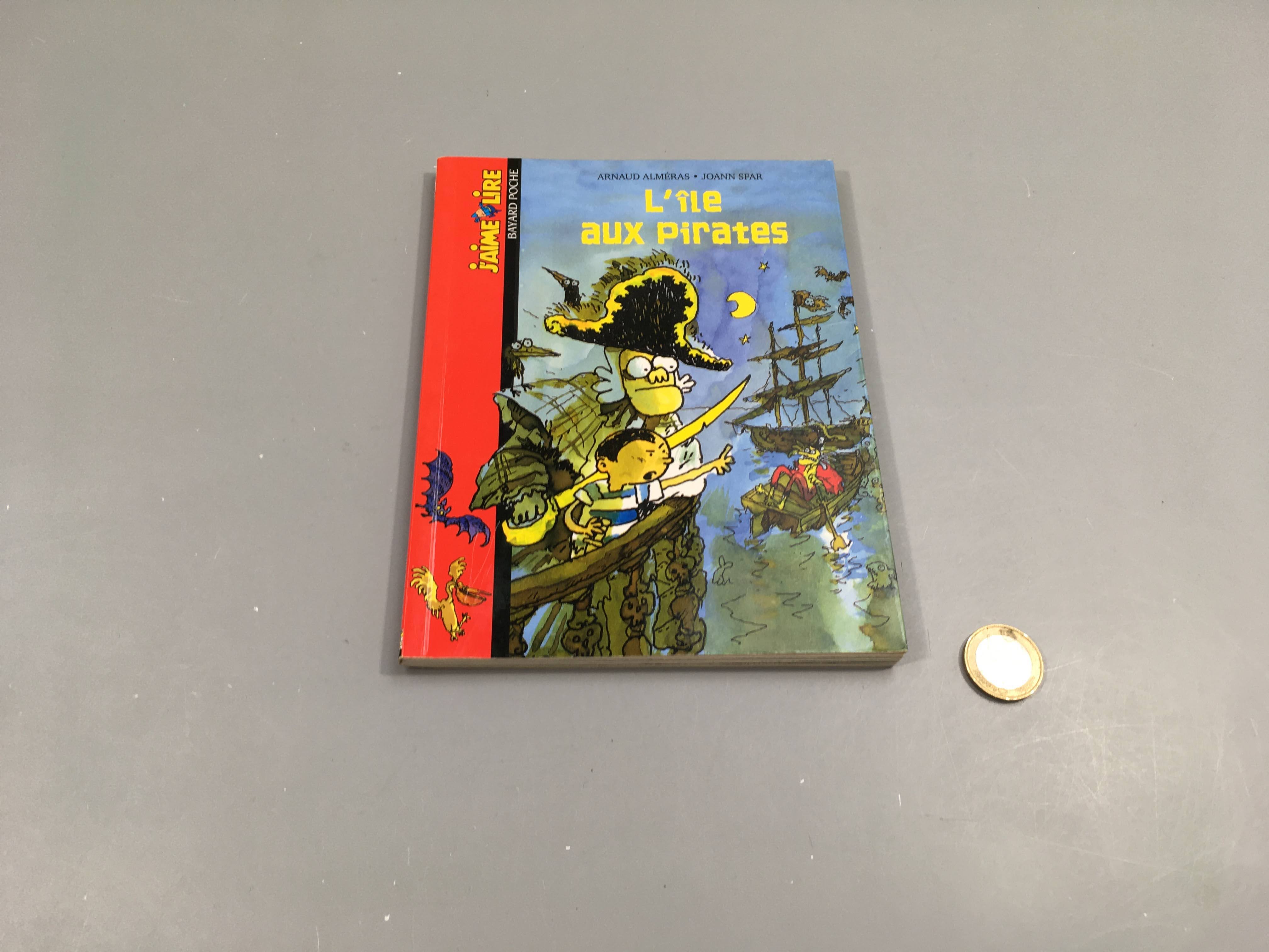 J'aime lire L'île aux pirates