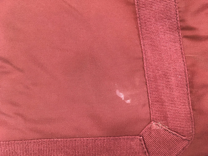 Veste bomber bordeau Ikks-Petite tache arrière manche droite, moins cher chez Petit Kiwi