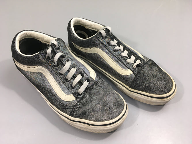 Baskets Vans grises irisées, moins cher chez Petit Kiwi