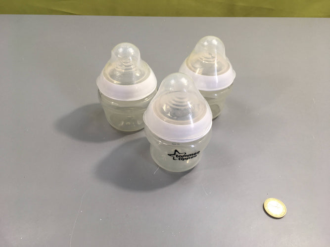 Lot de 3 biberons 150ml, moins cher chez Petit Kiwi