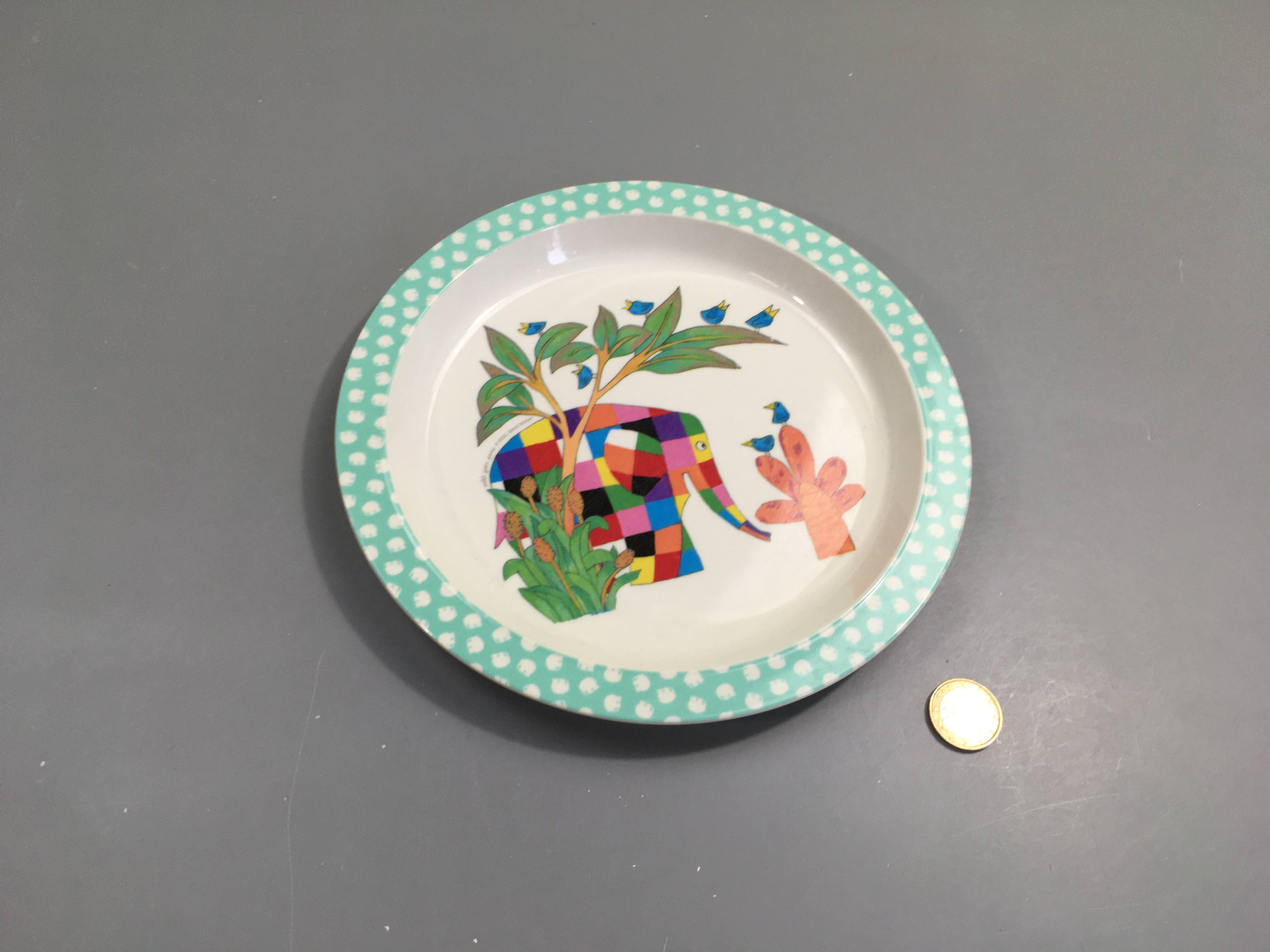 Assiette en mélamine Elmer, Petit jour Paris