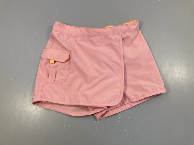 Jupe/short de randonnée rose, moins cher chez Petit Kiwi