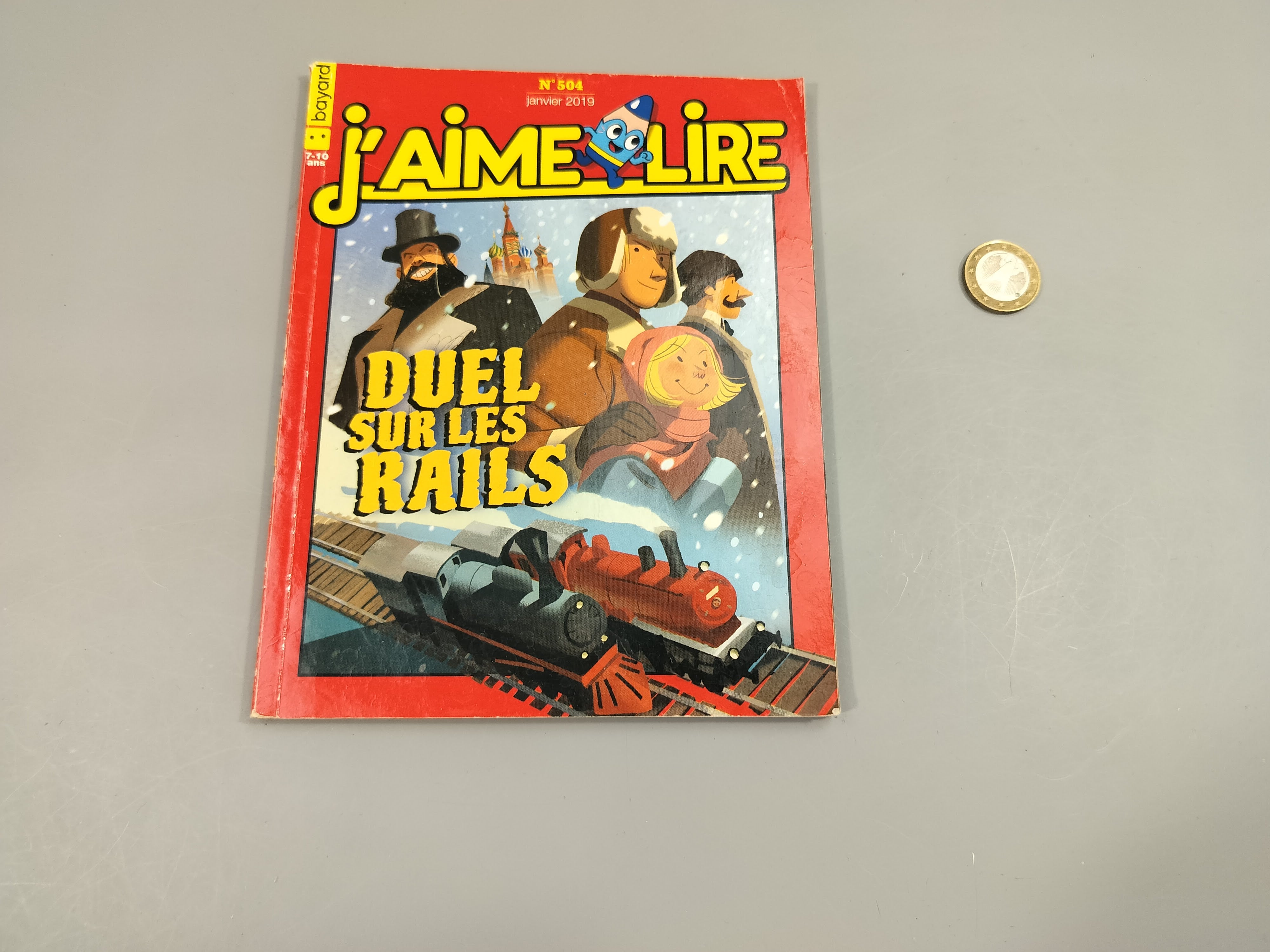 J'aime lire.  Duel sur les rails.